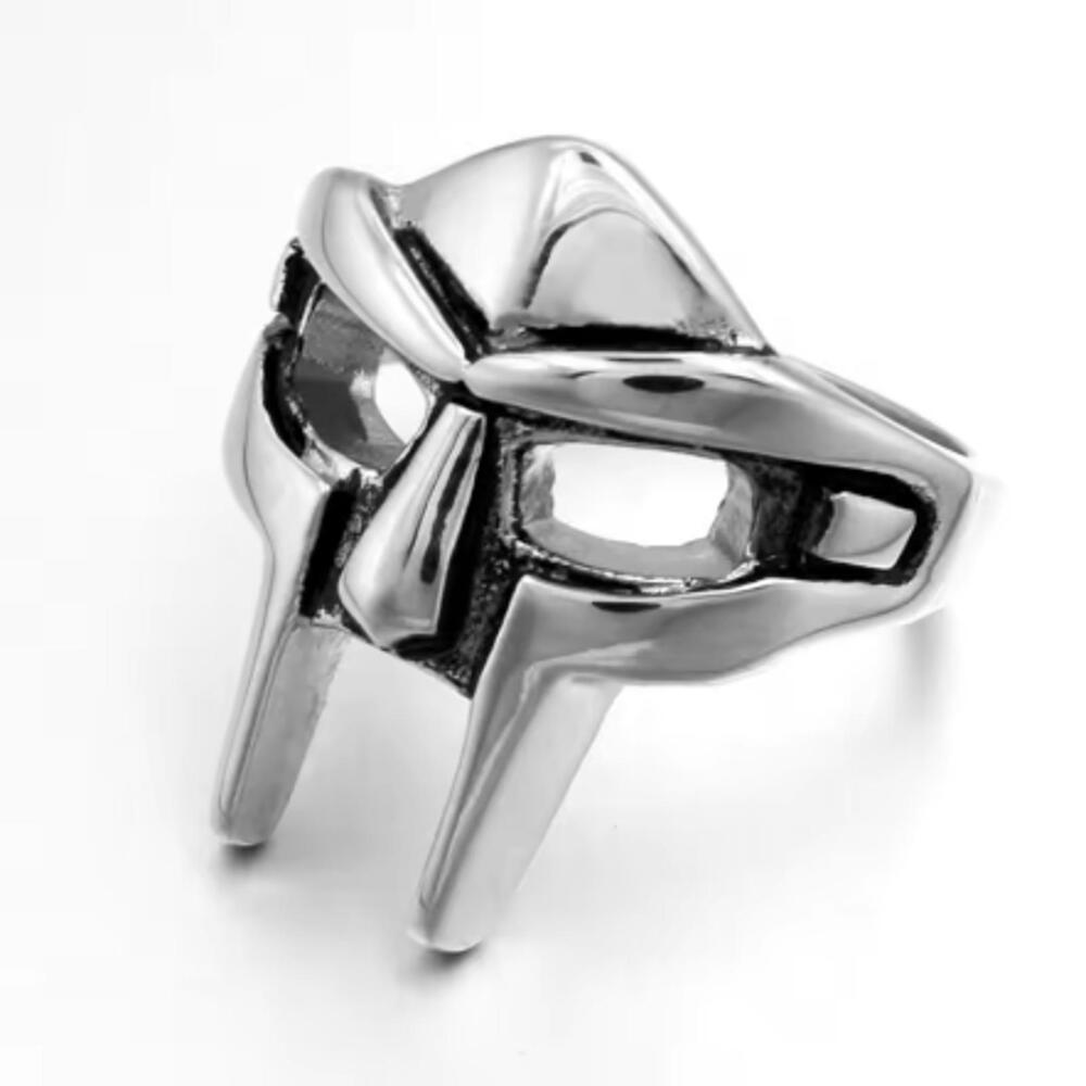 Vintage Mf Doom Mask Ring For Men & Womens🖨️